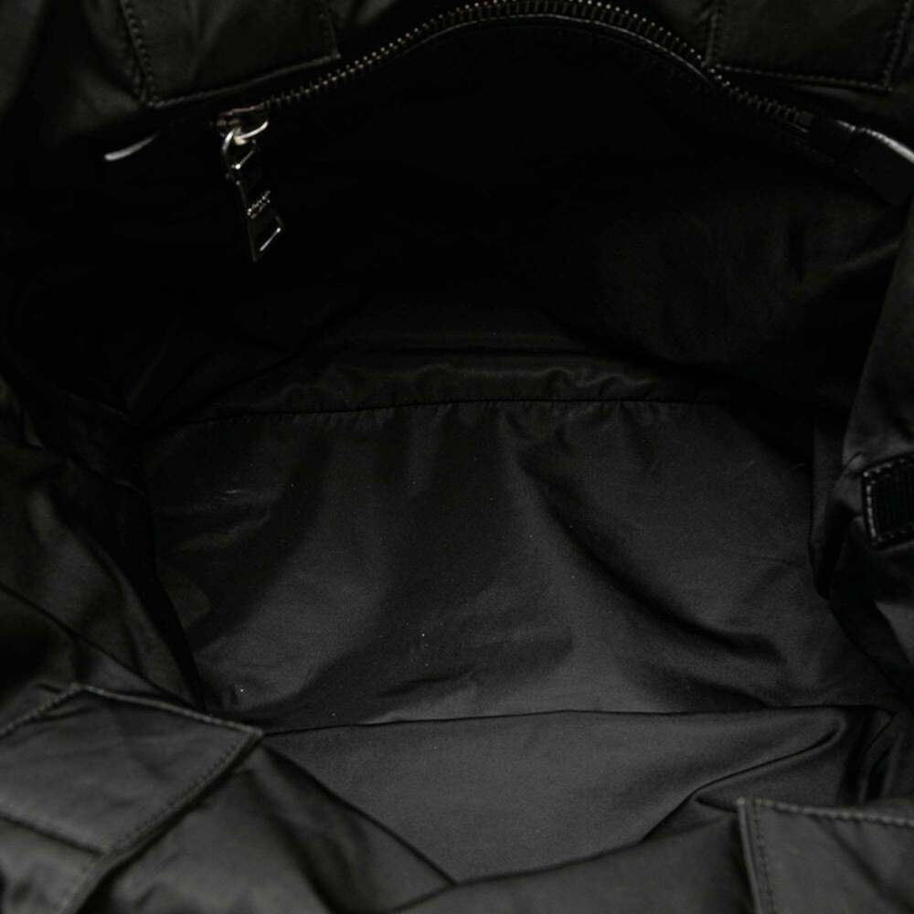 PRADA Black Leather Shoulder Bag - Picture 5 of 9